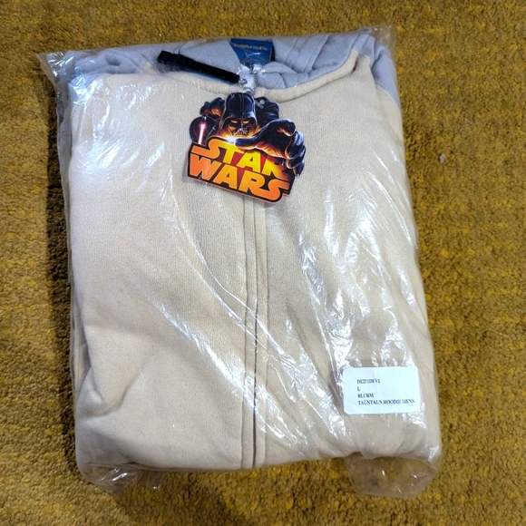 Think Geek Star Wars TanTan Hoodie sz L NWT - Picture 2 of 6